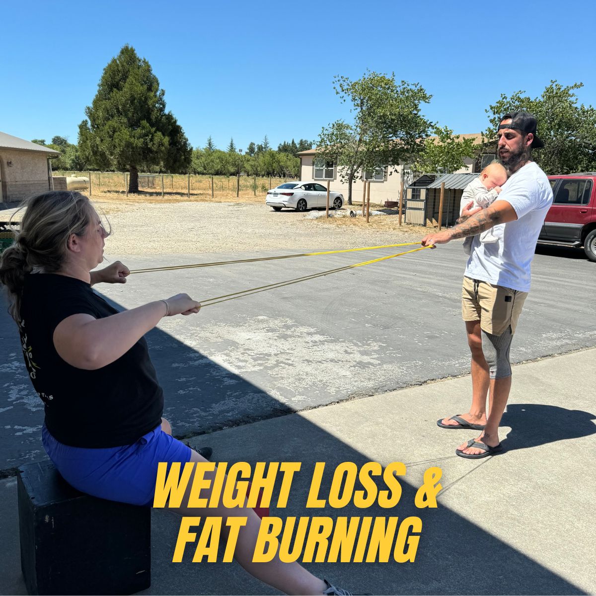 Weight Loss & Fat Burning — mobile personal training in Chico, CA with Gym Truck Chico